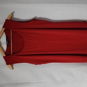 Kasper Bold Red Tank Top